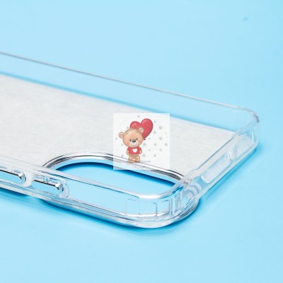 Чехол-накладка для Realme C67 4G (кот) (прозрачный) - PC092 Чехол-накладка для Realme C67 4G (кот) (прозрачный) - PC092