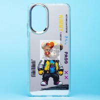 Чехол-накладка для Realme C67 4G (мишка) (прозрачный) - PC092 Чехол-накладка для Realme C67 4G (мишка) (прозрачный) - PC092