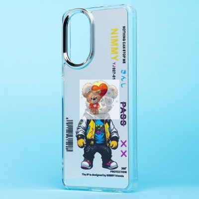 Чехол-накладка для Realme C67 4G (мишка) (прозрачный) - PC092 Чехол-накладка для Realme C67 4G (мишка) (прозрачный) - PC092