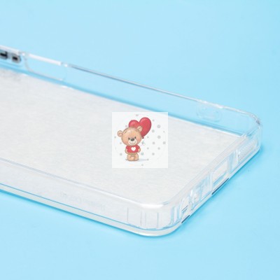 Чехол-накладка для Realme C67 4G (собака) (прозрачный) - PC092 Чехол-накладка для Realme C67 4G (собака) (прозрачный) - PC092