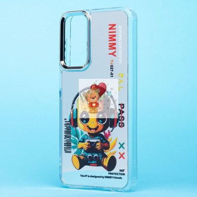 Чехол-накладка для Samsung Galaxy A15 5G (груд) (прозрачный) - PC092