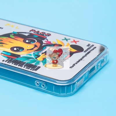 Чехол-накладка для Samsung Galaxy A15 5G (груд) (прозрачный) - PC092