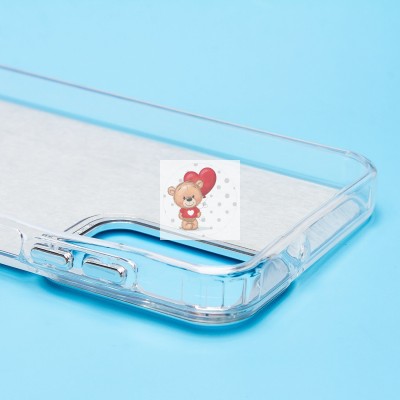 Чехол-накладка для Samsung Galaxy A15 5G (мишка) (прозрачный) - PC092 Чехол-накладка для Samsung Galaxy A15 5G (мишка) (прозрачный) - PC092
