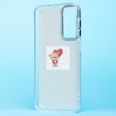 Чехол-накладка для Samsung Galaxy A15 5G (собака) (прозрачный) - PC092 Чехол-накладка для Samsung Galaxy A15 5G (собака) (прозрачный) - PC092