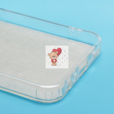 Чехол-накладка для Samsung Galaxy A25 (груд) (прозрачный) - PC092