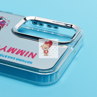 Чехол-накладка для Samsung Galaxy A25 (енот) (прозрачный) - PC092 Чехол-накладка для Samsung Galaxy A25 (енот) (прозрачный) - PC092