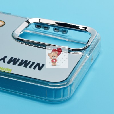 Чехол-накладка для Samsung Galaxy A25 (собака) (прозрачный) - PC092