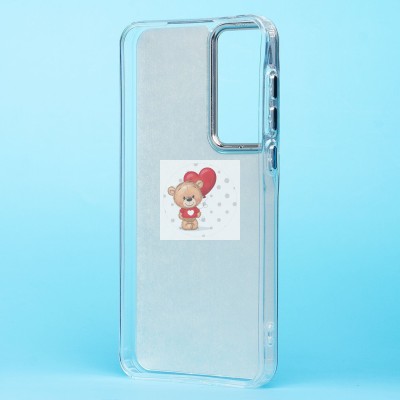 Чехол-накладка для Samsung Galaxy A35 (груд) (прозрачный) - PC092