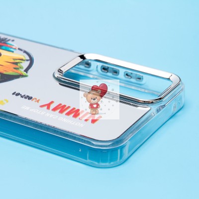 Чехол-накладка для Samsung Galaxy A35 (груд) (прозрачный) - PC092