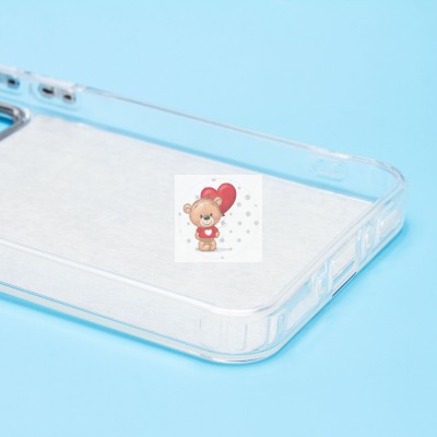 Чехол-накладка для Samsung Galaxy A35 (груд) (прозрачный) - PC092