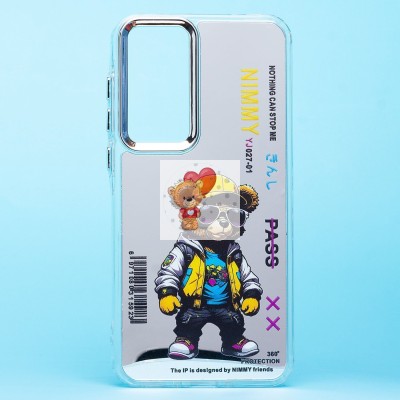 Чехол-накладка для Samsung Galaxy A35 (мишка) (прозрачный) - PC092 Чехол-накладка для Samsung Galaxy A35 (мишка) (прозрачный) - PC092