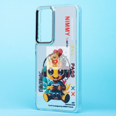 Чехол-накладка для Samsung Galaxy A55 (груд) (прозрачный) - PC092