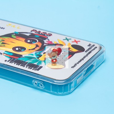 Чехол-накладка для Samsung Galaxy A55 (груд) (прозрачный) - PC092