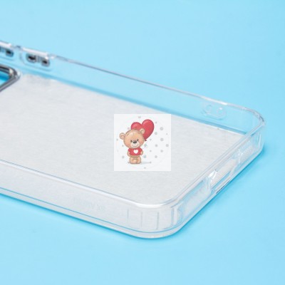 Чехол-накладка для Samsung Galaxy A55 (груд) (прозрачный) - PC092