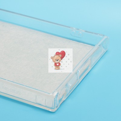 Чехол-накладка для Samsung Galaxy S23 Ultra (кот) (прозрачный) - PC092 Чехол-накладка для Samsung Galaxy S23 Ultra (кот) (прозрачный) - PC092