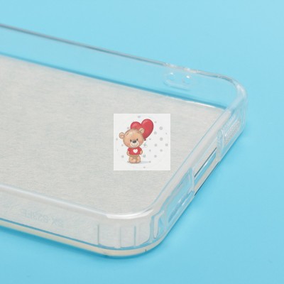 Чехол-накладка для Samsung Galaxy S23FE (мишка) (прозрачный) - PC092 Чехол-накладка для Samsung Galaxy S23FE (мишка) (прозрачный) - PC092