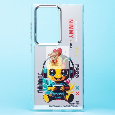 Чехол-накладка для Samsung Galaxy S24 Ultra (груд) (прозрачный) - PC092 Чехол-накладка для Samsung Galaxy S24 Ultra (груд) (прозрачный) - PC092