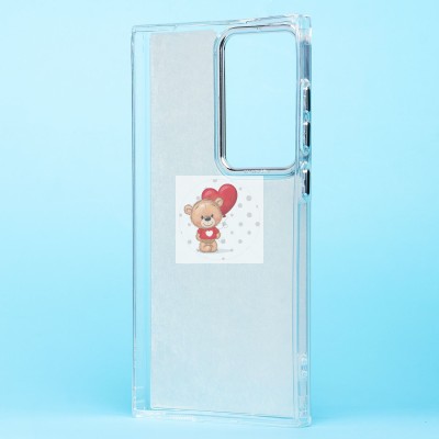 Чехол-накладка для Samsung Galaxy S24 Ultra (груд) (прозрачный) - PC092 Чехол-накладка для Samsung Galaxy S24 Ultra (груд) (прозрачный) - PC092