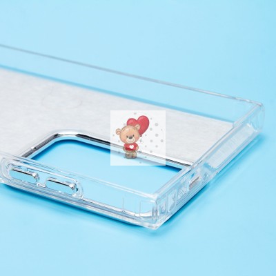 Чехол-накладка для Samsung Galaxy S24 Ultra (мишка) (прозрачный) - PC092