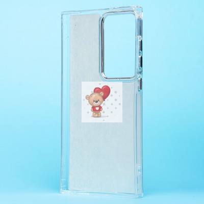 Чехол-накладка для Samsung Galaxy S24 Ultra (собака) (прозрачный) - PC092 Чехол-накладка для Samsung Galaxy S24 Ultra (собака) (прозрачный) - PC092