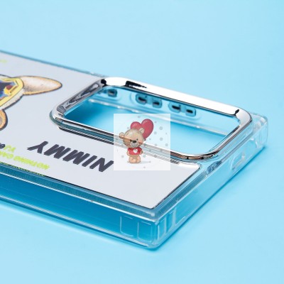 Чехол-накладка для Samsung Galaxy S24 Ultra (собака) (прозрачный) - PC092 Чехол-накладка для Samsung Galaxy S24 Ultra (собака) (прозрачный) - PC092