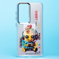 Чехол-накладка для Samsung Galaxy S24 (груд) (прозрачный) - PC092 Чехол-накладка для Samsung Galaxy S24 (груд) (прозрачный) - PC092