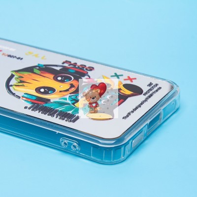 Чехол-накладка для Samsung Galaxy S24 (груд) (прозрачный) - PC092 Чехол-накладка для Samsung Galaxy S24 (груд) (прозрачный) - PC092