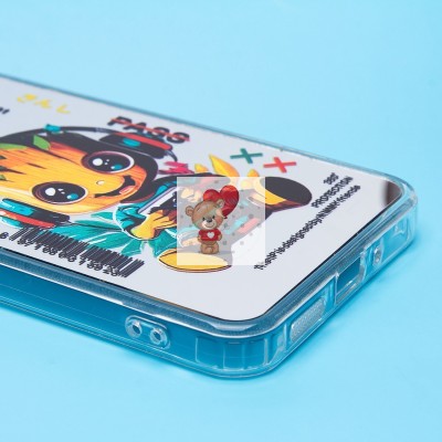 Чехол-накладка для Xiaomi Redmi 13C 4G (груд) (прозрачный) - PC092