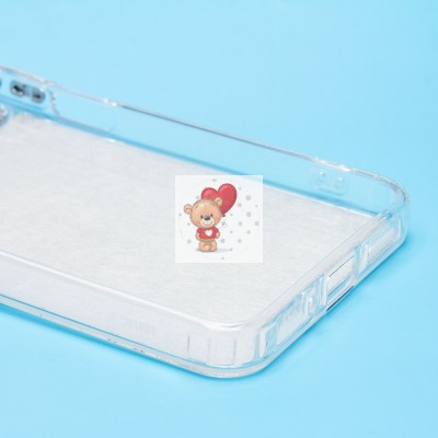 Чехол-накладка для Xiaomi Redmi 13C 4G (груд) (прозрачный) - PC092