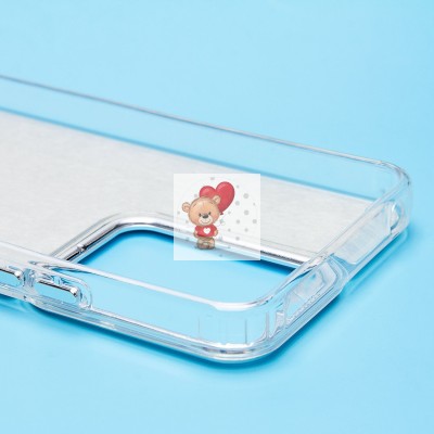 Чехол-накладка для Xiaomi Poco C65 (кот) (прозрачный) - PC092