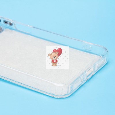 Чехол-накладка для Xiaomi Redmi 13C 5G (мишка) (прозрачный) - PC092 Чехол-накладка для Xiaomi Redmi 13C 5G (мишка) (прозрачный) - PC092