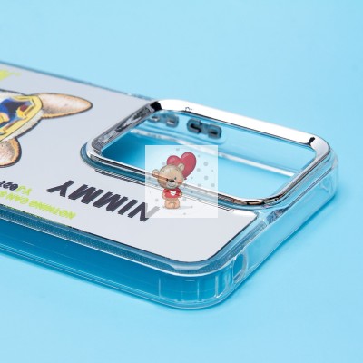 Чехол-накладка для Poco M6 5G (собака) (прозрачный) - PC092