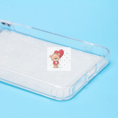 Чехол-накладка для Poco M6 5G (собака) (прозрачный) - PC092