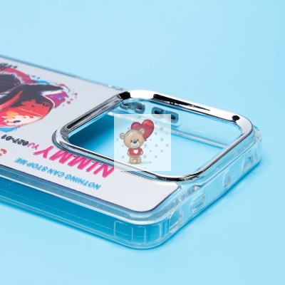 Чехол-накладка для Xiaomi Redmi Note 13 5G Global (енот) (прозрачный) - PC092