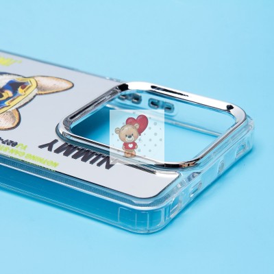 Чехол-накладка для Xiaomi Redmi Note 13 5G Global (собака) (прозрачный) - PC092