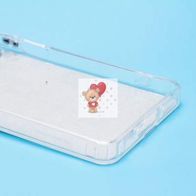 Чехол-накладка для Xiaomi Redmi Note 13 5G Global (собака) (прозрачный) - PC092