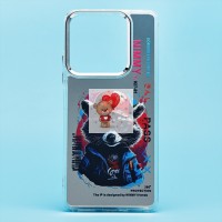 Чехол-накладка для Xiaomi Redmi Note 13 Pro 5G (енот) (прозрачный) - PC092 Чехол-накладка для Xiaomi Redmi Note 13 Pro 5G (енот) (прозрачный) - PC092