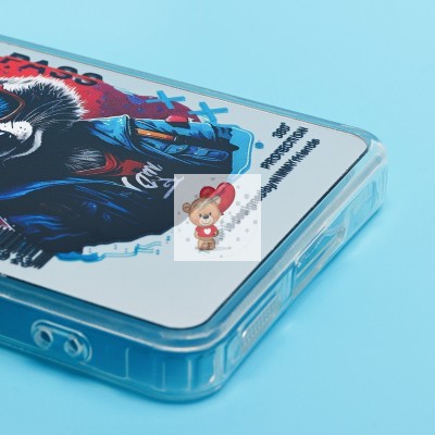 Чехол-накладка для Xiaomi Redmi Note 13 Pro 5G (енот) (прозрачный) - PC092 Чехол-накладка для Xiaomi Redmi Note 13 Pro 5G (енот) (прозрачный) - PC092