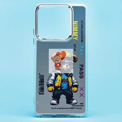 Чехол-накладка для Xiaomi Redmi Note 13 Pro 5G (мишка) (прозрачный) - PC092 Чехол-накладка для Xiaomi Redmi Note 13 Pro 5G (мишка) (прозрачный) - PC092