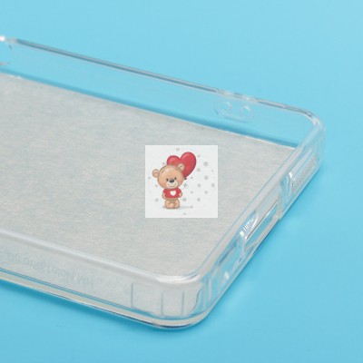 Чехол-накладка для Xiaomi Redmi Note 13 Pro 5G (мишка) (прозрачный) - PC092 Чехол-накладка для Xiaomi Redmi Note 13 Pro 5G (мишка) (прозрачный) - PC092