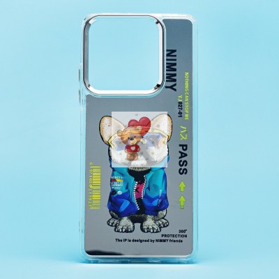 Чехол-накладка для Xiaomi Redmi Note 13 Pro 5G (собака) (прозрачный) - PC092 Чехол-накладка для Xiaomi Redmi Note 13 Pro 5G (собака) (прозрачный) - PC092