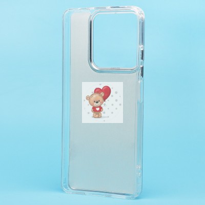 Чехол-накладка для Xiaomi Redmi Note 13 Pro 5G (собака) (прозрачный) - PC092 Чехол-накладка для Xiaomi Redmi Note 13 Pro 5G (собака) (прозрачный) - PC092