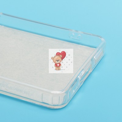 Чехол-накладка для Xiaomi Redmi Note 13 Pro 5G (собака) (прозрачный) - PC092 Чехол-накладка для Xiaomi Redmi Note 13 Pro 5G (собака) (прозрачный) - PC092