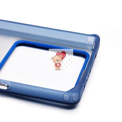 Чехол-накладка для Infinix Note 40 Pro (узоры) (прозрачный/черный) - PC094 Чехол-накладка для Infinix Note 40 Pro (узоры) (прозрачный/черный) - PC094