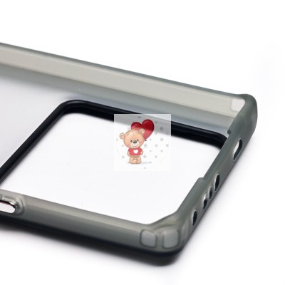 Чехол-накладка для Infinix Note 40 Pro (утка) (прозрачный/черный) - PC094 Чехол-накладка для Infinix Note 40 Pro (утка) (прозрачный/черный) - PC094