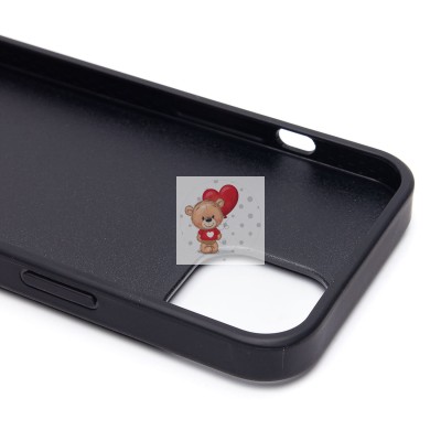 Чехол-накладка для Apple iPhone 13 кристальный водопад (титановый черный) - PC095 POSH SHINE