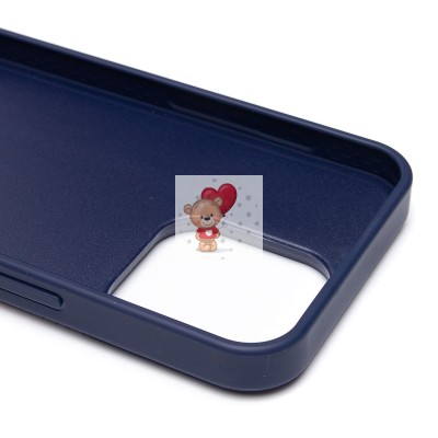 Чехол-накладка для Apple iPhone 15 Pro Max кристальный водопад (титановый синий) - PC095 POSH SHINE