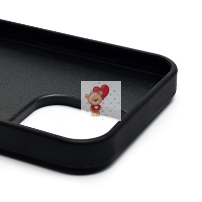 Чехол-накладка для Apple iPhone 16 Pro Max кристальный водопад (титановый черный) - PC095 POSH SHINE