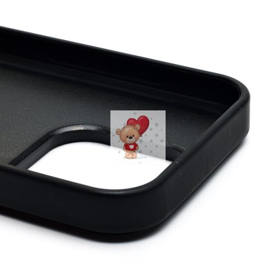 Чехол-накладка для Apple iPhone 16 Pro кристальный водопад (титановый черный) - PC095 POSH SHINE