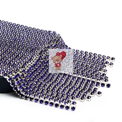 Чехол-накладка для Apple iPhone 16 Pro кристальный водопад (титановый синий) - PC095 POSH SHINE